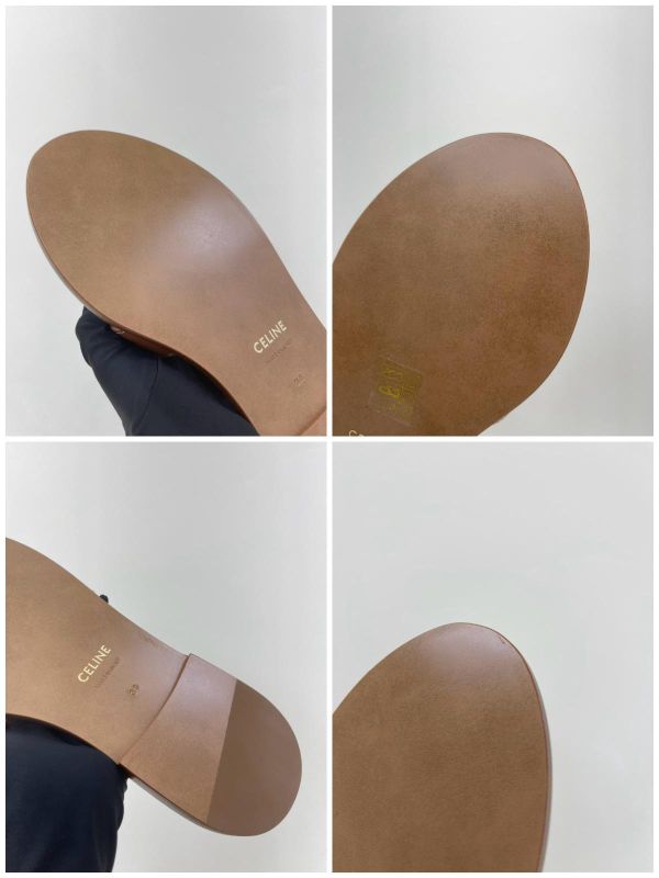 【未使用閒置品】CELINE TRIOMPHE 拖鞋 