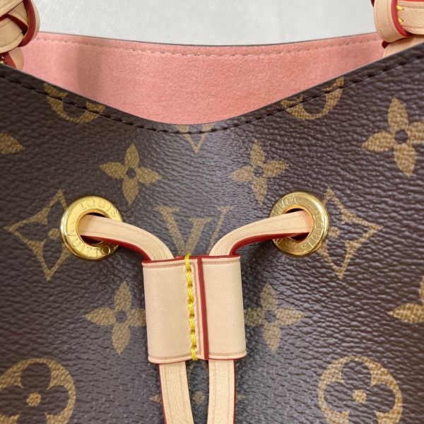 【未用閒置品】【12期0利率】LV NéoNoé復刻編織提把老花水桶包 