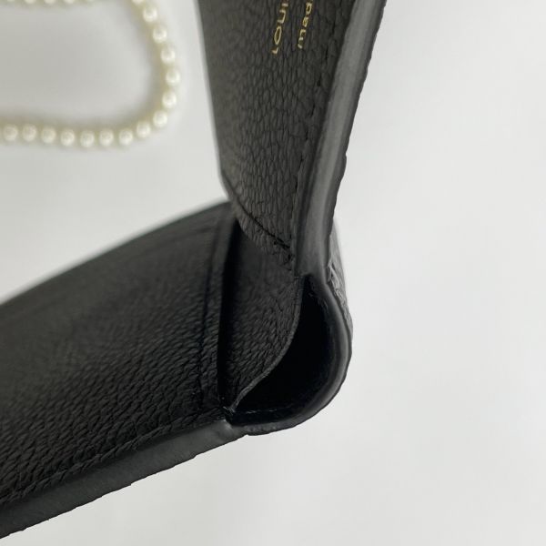 【12期0利率】LV壓紋三摺短夾【全新閒置】 