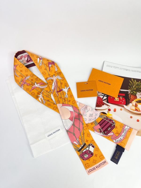 【未使用閒置品】LV Journey 長絲巾 