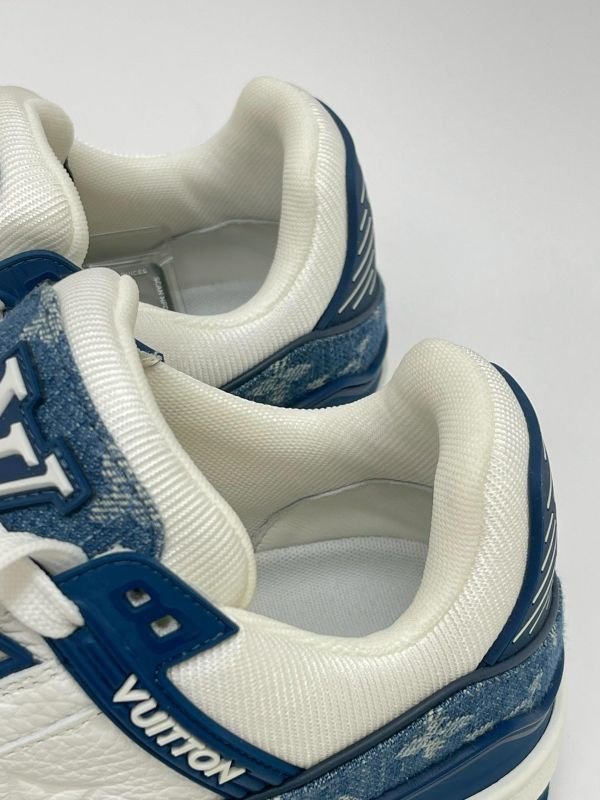 【95成新】LV TRAINER 牛仔藍 36號 