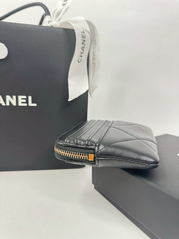 【分期0利率】CHANEL 19 吐司拉鍊零錢包【全新品】 