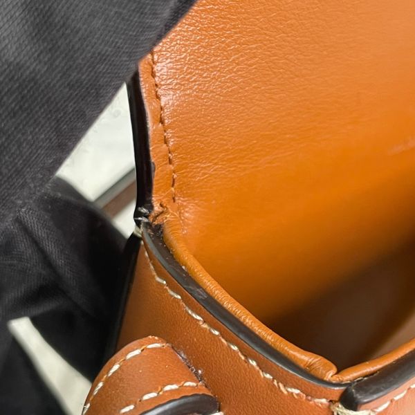 【95新】【12期0利率】CELINE 平滑小牛皮CUIR TRIOMPHE迷你BESACE  小胖包 