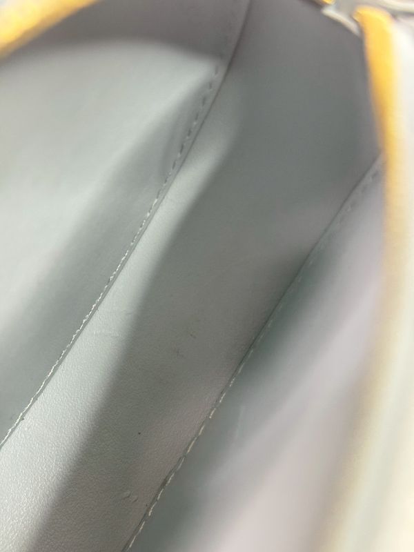 【95成新】CELINE 迷你月餅包  冰藍色 