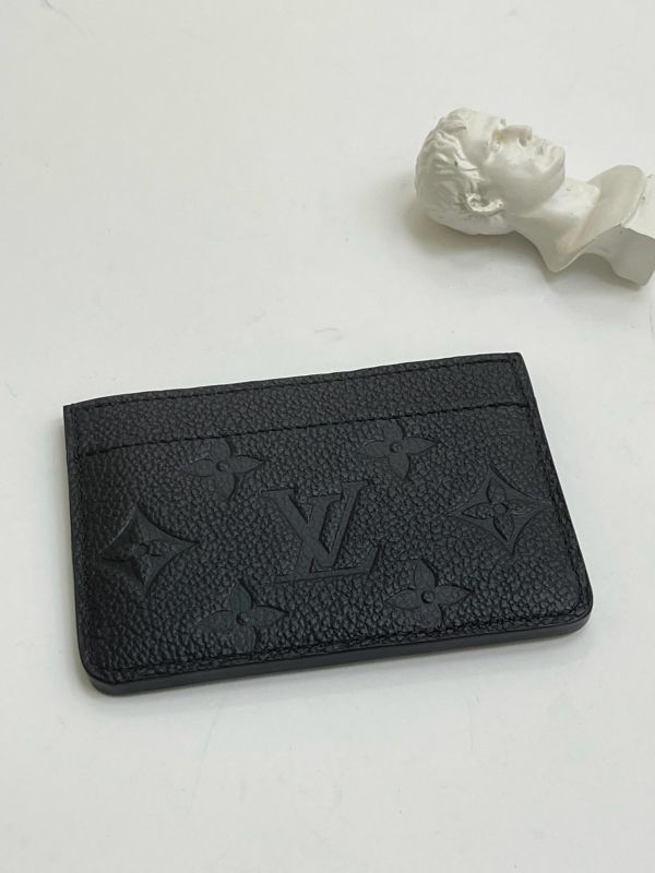 【未使用閒置品】LV Monogram Empreinte 皮革名片夾 