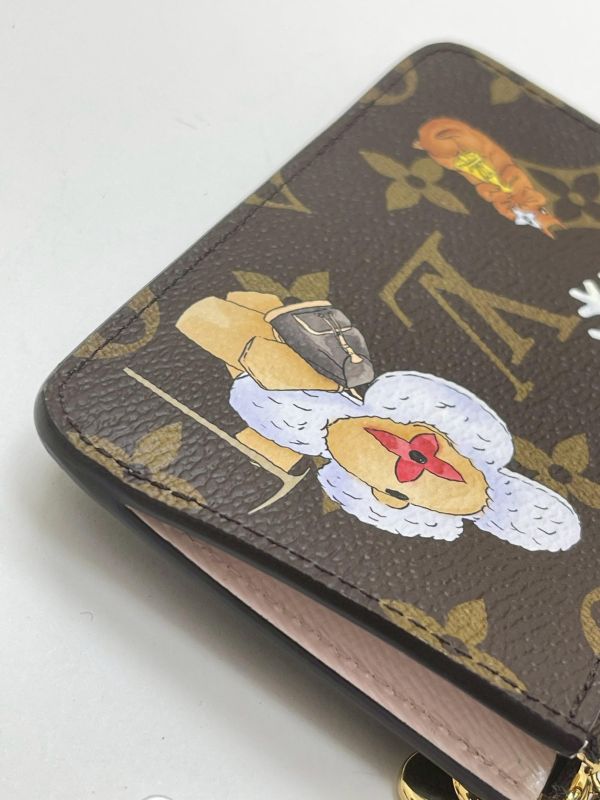 【閒置新品】LV  Romy 限量款拉鍊卡包 