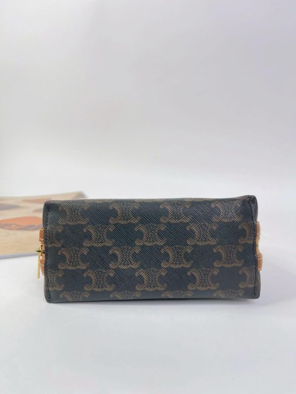 【95成新】CELINE 旋門滿版迷你貝殼包 