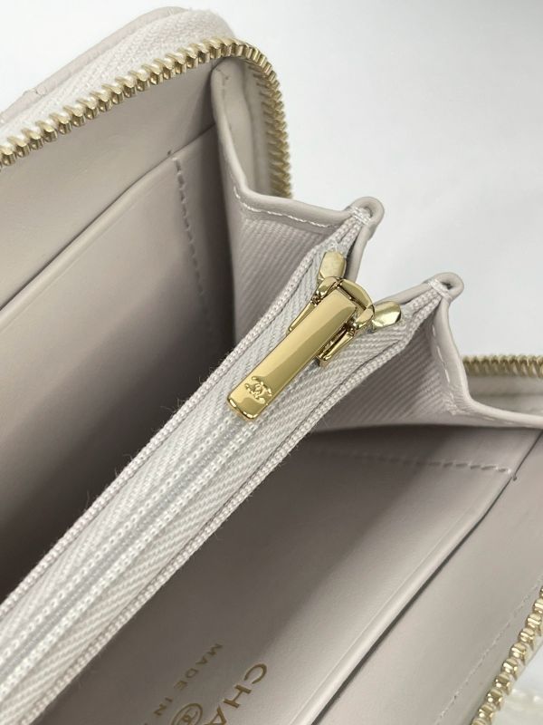 【分期0利率】CHANEL 新款拉鍊零錢包【未使用閒置品】 