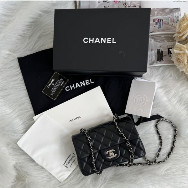【8成新】【12期0利率】CHANEL COCO MINI20(CF20) A69900羊皮 
