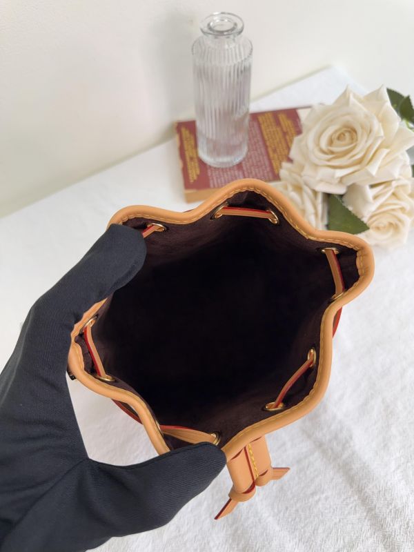 【99成新】LV Nano Noé老花水桶包 