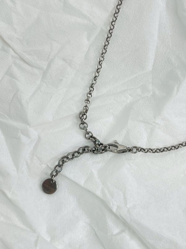 【分期0利率】GUCCI Interlocking  925純銀項鍊 【95成新】