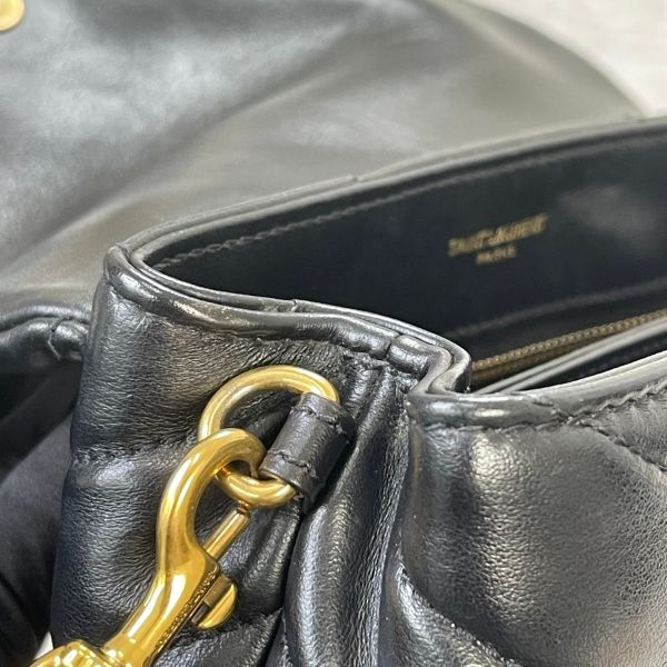 【分期0利率】 YSL LOULOU絎縫皮革Toy手袋 MINI 【9成新】 