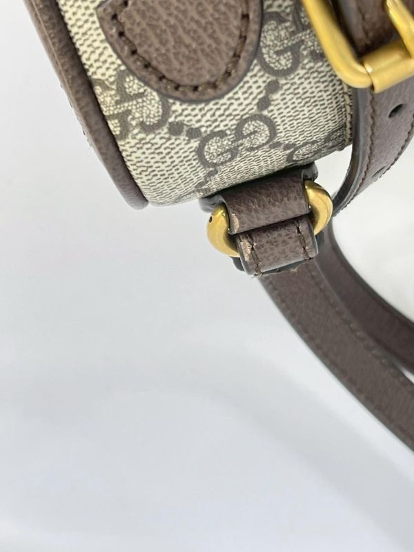 【9成新】GUCCI Ophidia 織帶斜背包 