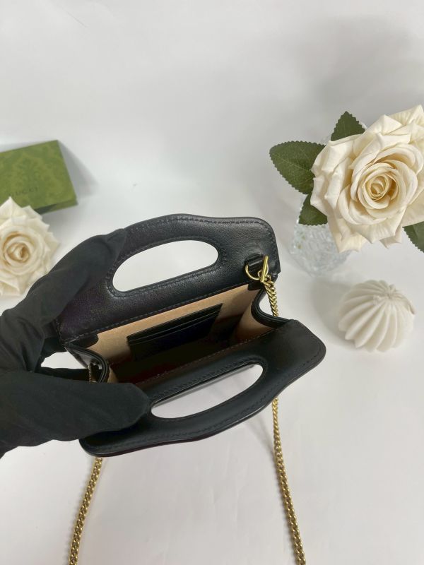 【分期0利率】GUCCI MARMONT 鏈條手機包【9成新】 