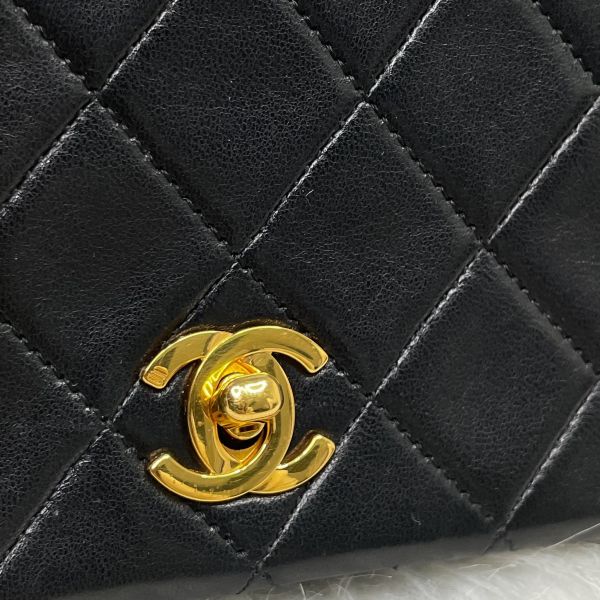 【12期0利率】Chanel VTG  Mini 書包釦口蓋包 19cm【9成新】 
