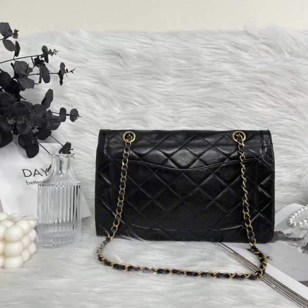 【85新】【12期0利率】CHANEL 巴黎限定鴛鴦扣CF 28CM 