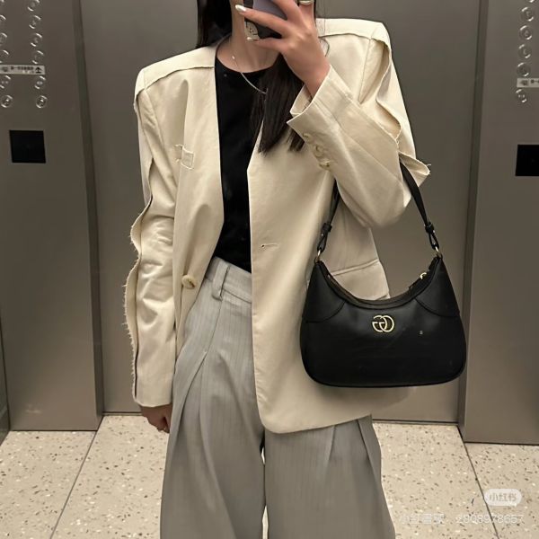 【分期0利率】GUCCI APHRODITE 小號半月包【95成新】 