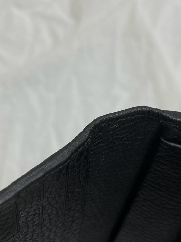【未使用閒置品】GUCCI 牛皮壓紋長夾 