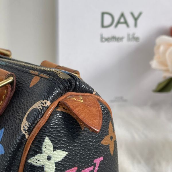 【12期0利率】LV村上隆彩色 MINI SPEEDY【85成新】 