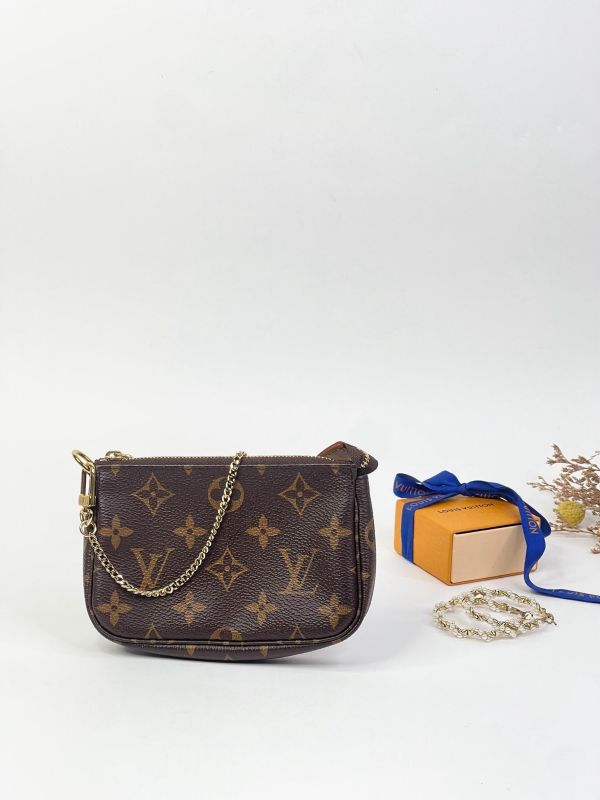 【9成新】LV Mini Pochette Accessoires 迷你麻將包 