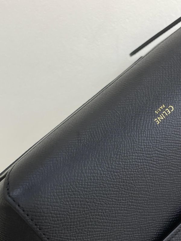 【95成新】CELINE 小牛皮BLET手袋鯰魚包NANO 