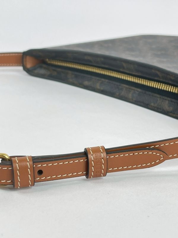 【95成新】CELINE Croque 老花腋下包 