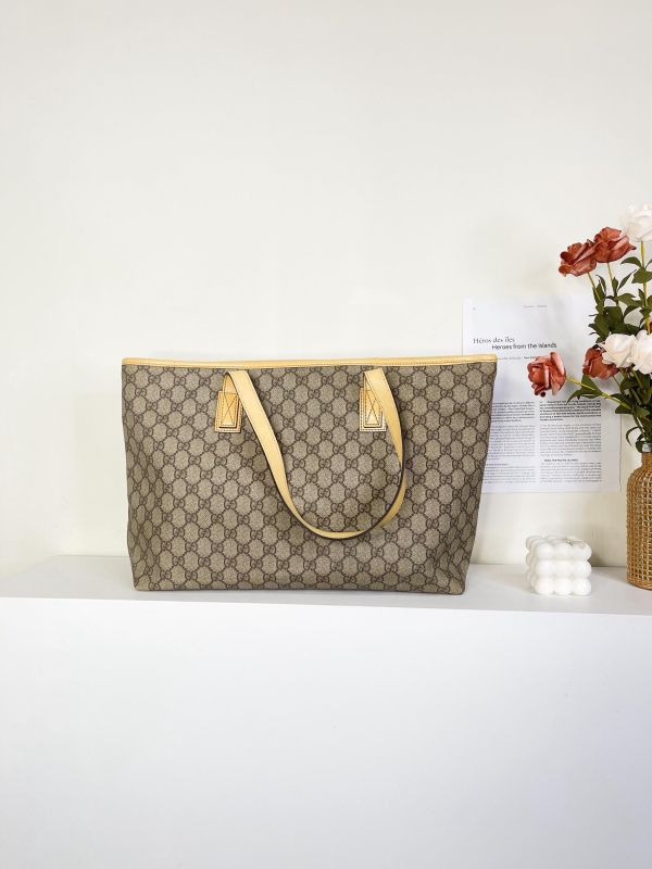 【9成新】GUCCI 老花托特包 
