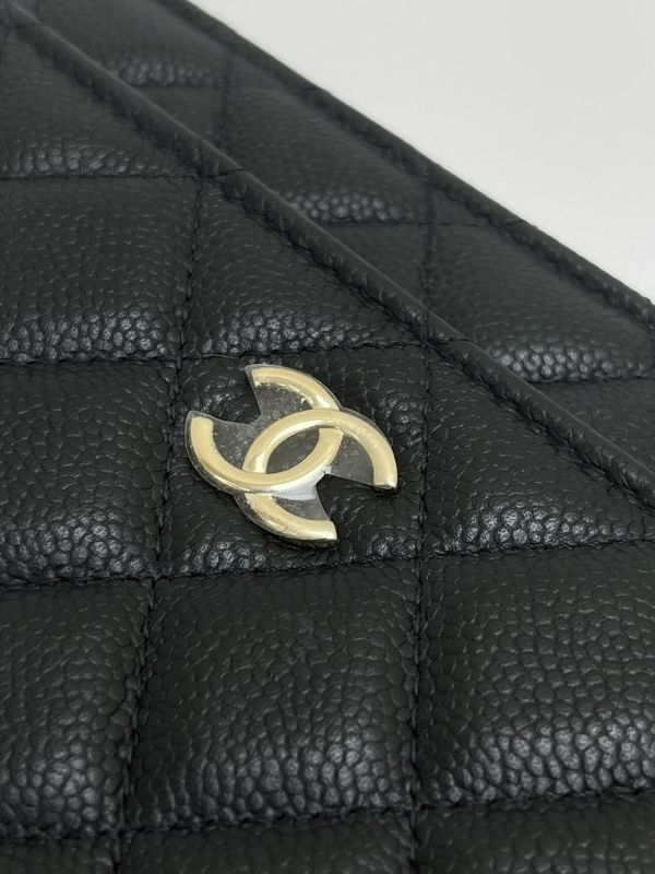 【95成新】CHANEL 22P 雙C鍊帶 WOC 