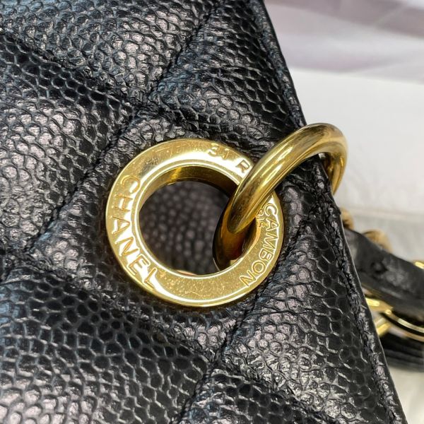 【24期0利率】CHANEL Petite Shopping TOTE PST顆粒牛皮【9成新】【現金價】 