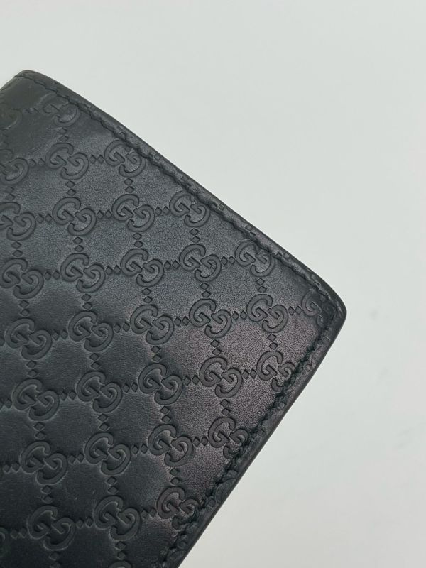 【85成新】GUCCI Guccissima GG壓紋對開長夾 
