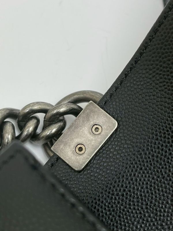 【99成新】CHANEL  BOY 20 小型口蓋包 