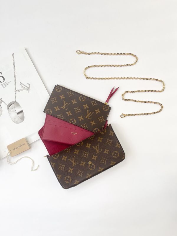 【分期0利率】LV Félicie Pochette(絨布內裡)【未使用閒置品】 