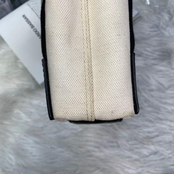 【12期0利率】BALENCIAGA   NAVY CABAS 子母包 XS【85成】 