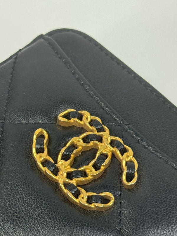 【分期0利率】CHANEL 19 吐司拉鍊零錢包【全新品】 