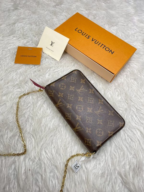【分期0利率】 LV LV Félicie Pochette 舊款老花三合一 (非絨布內裡)【9成新】 