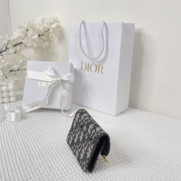 【分期0利率】DIOR SADDLE BLOOM 卡夾【9成新】 