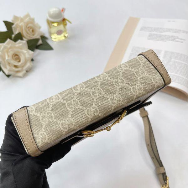 【9成新】Gucci 馬銜扣 1955 迷你包 
