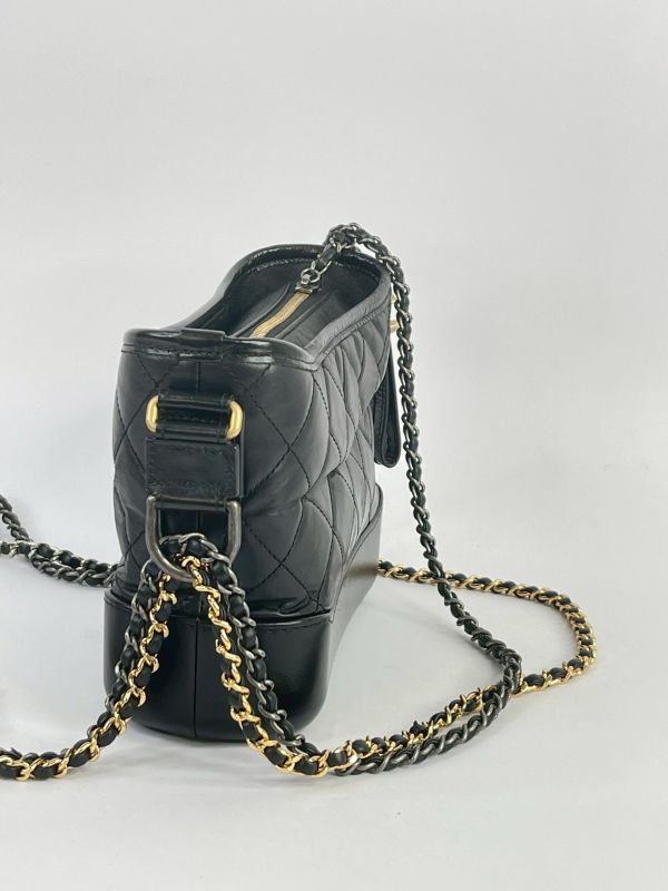 【85成新】CHANEL Gabrielle hobo 流浪包小號 