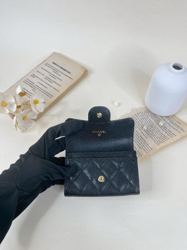 【分期0利率】CHANEL COCO 牛皮零錢卡包【全新品】 