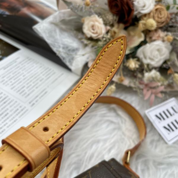 【12期0利率】LV老花豆腐包【85 成新】 