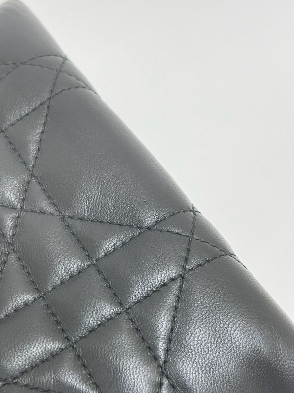 【95成新】DIOR CARO 騰格紋水桶包 