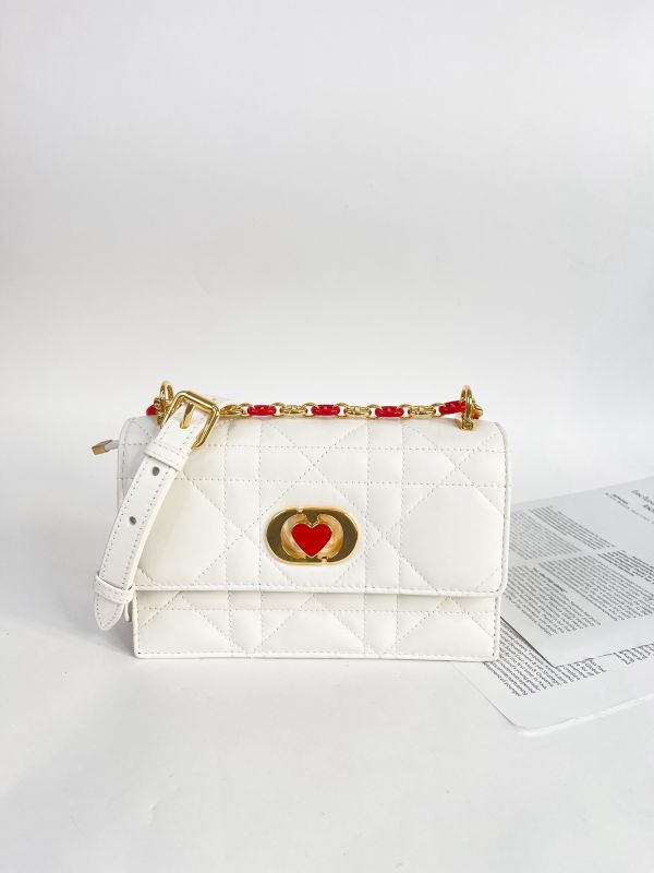 【99成新】DIOR MISS CARO 迷你包2025情人節限定款 