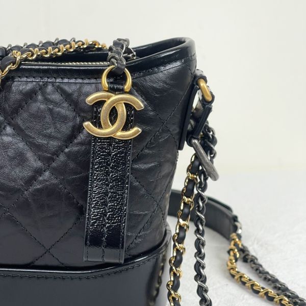 【12期0利率】CHANEL  Gabrielle hobo 流浪包小號【台灣購證】【全新閒置】 