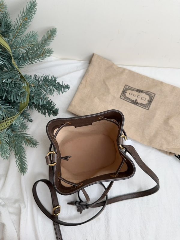 【12期0利率】GUCCI OPHIDIA GG 迷你水桶袋 【22年7月台灣購證】【95成新】 