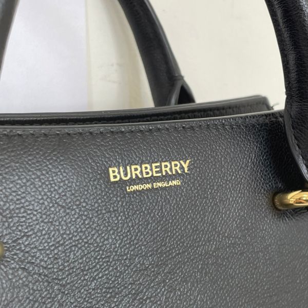 【12期0利率】Burberry 拼接格紋手提側背兩用包【9成新】 
