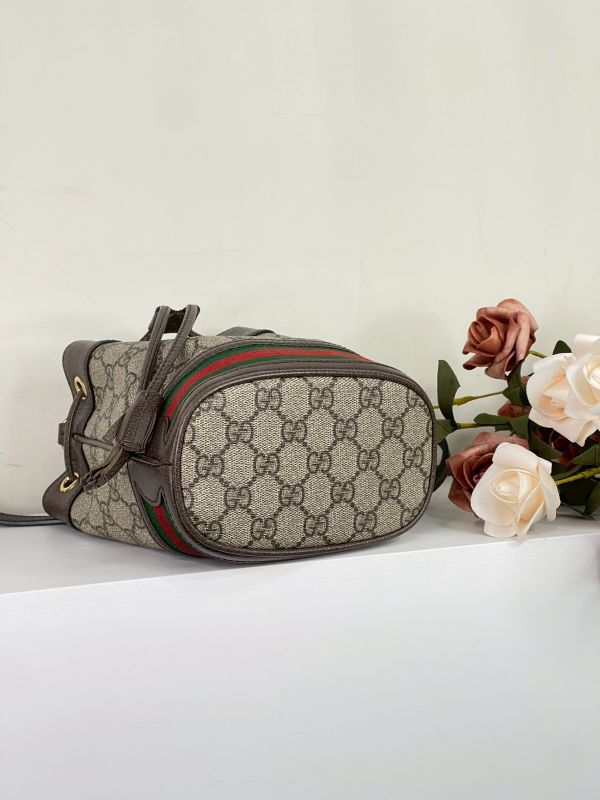 【分期0利率】GUCCI OPHIDIA GG 迷你水桶袋 【9成新】 
