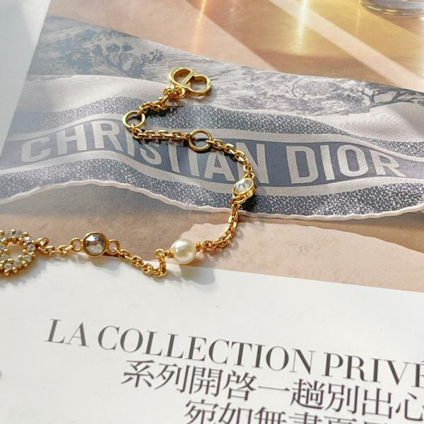 【12期0利率】DIOR Clair D Lune 手鏈 【9成新】【現金價】 