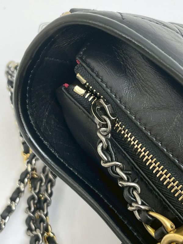 【99成新】CHANEL  Gabrielle hobo 芯片款流浪包 中號 