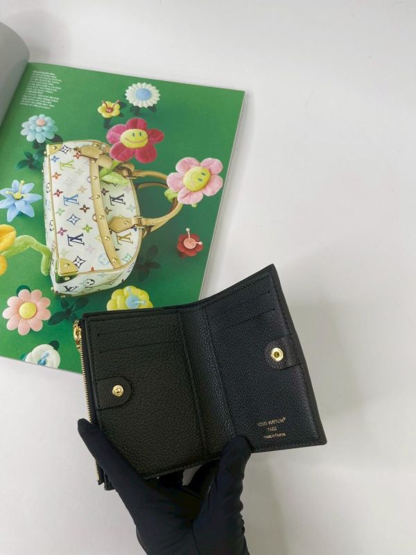 【全新品】LV Lisa 短夾 黑 