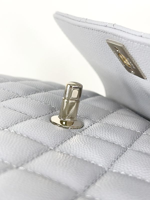 【分期0利率】CHANEL荔枝牛皮coco handle small  【未使用閒置品】 